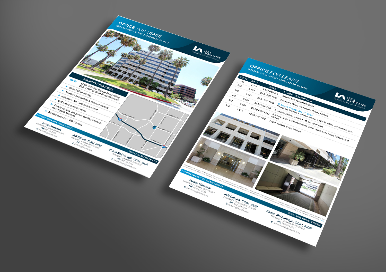 5000 E Spring St - 2 Page Brochure