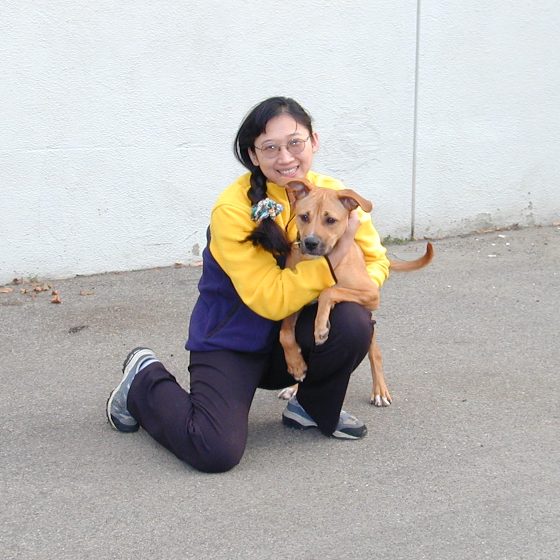 Dr. Tran and Elaine, July 2003.