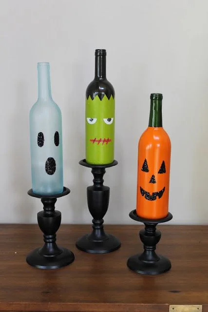 These guys grace my mantle every Samhain.