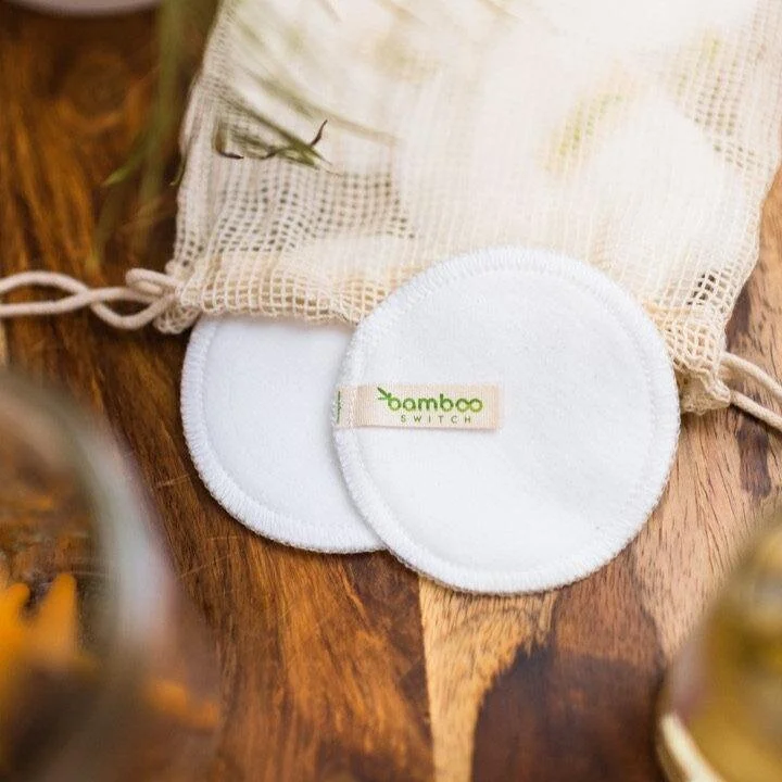Reusable  bamboo cotton rounds are a necessary part of every goddess’ daily ritual.