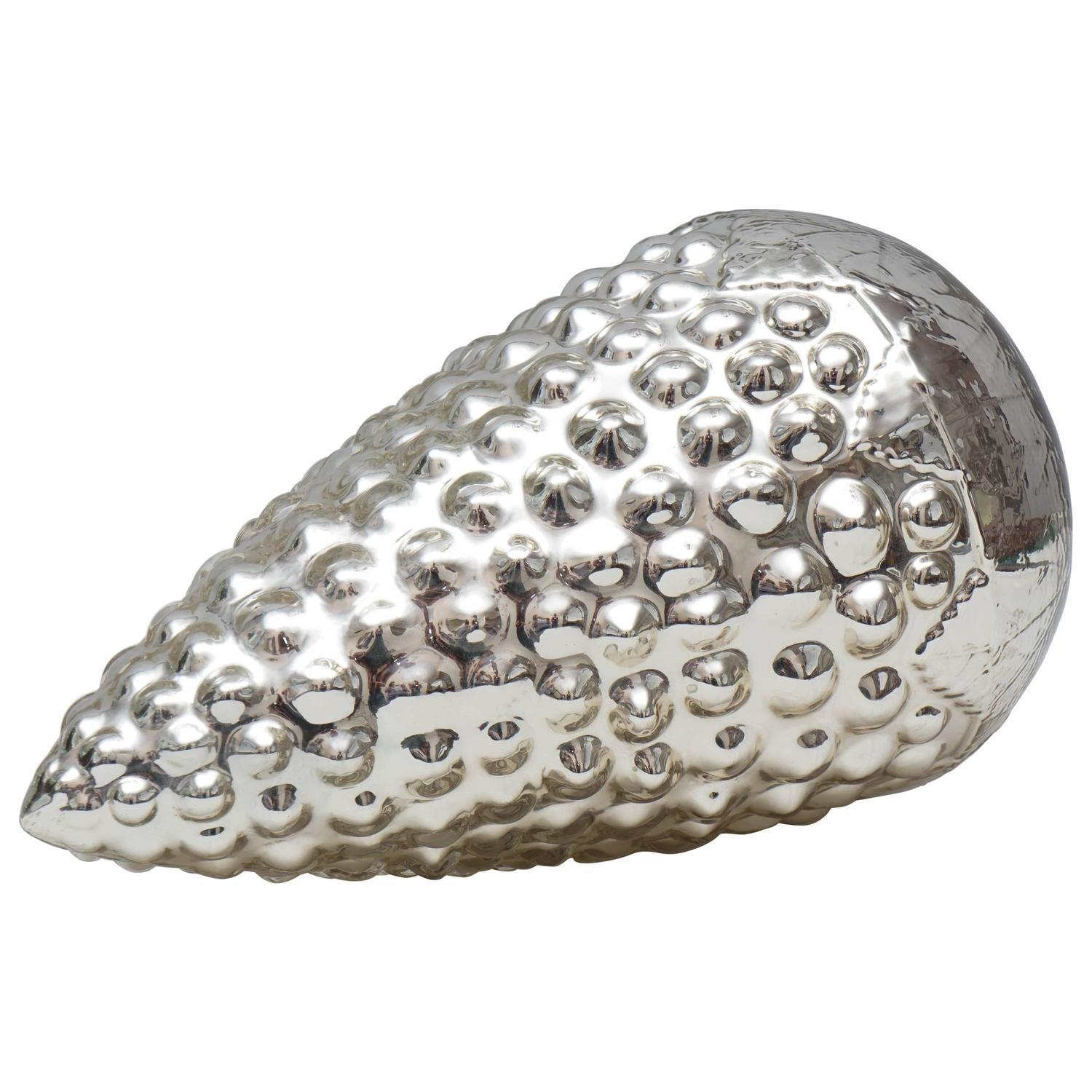 Mercury Glass Giant Pine Cone
