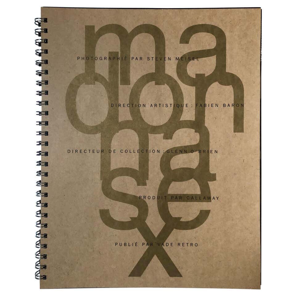 1992 Vade Retro French Edition of Madonna Sex Book Photographed by Steven Meisel