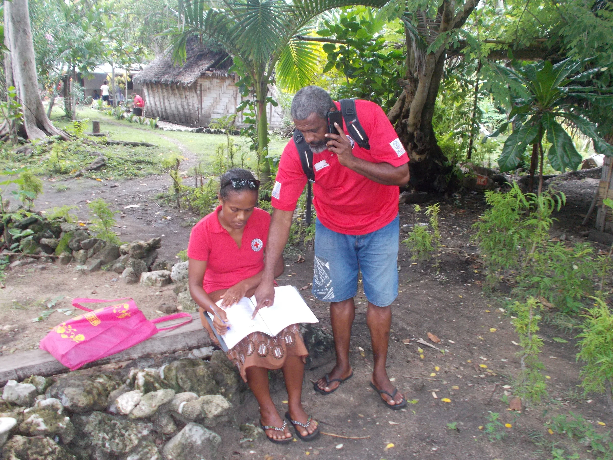 The team have contact with the communities members