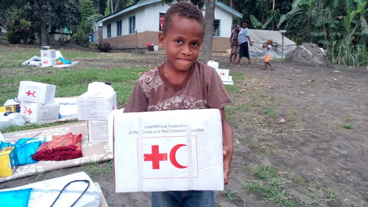 Vanuatu Red Cross Response to Ambae Ashfall disaster