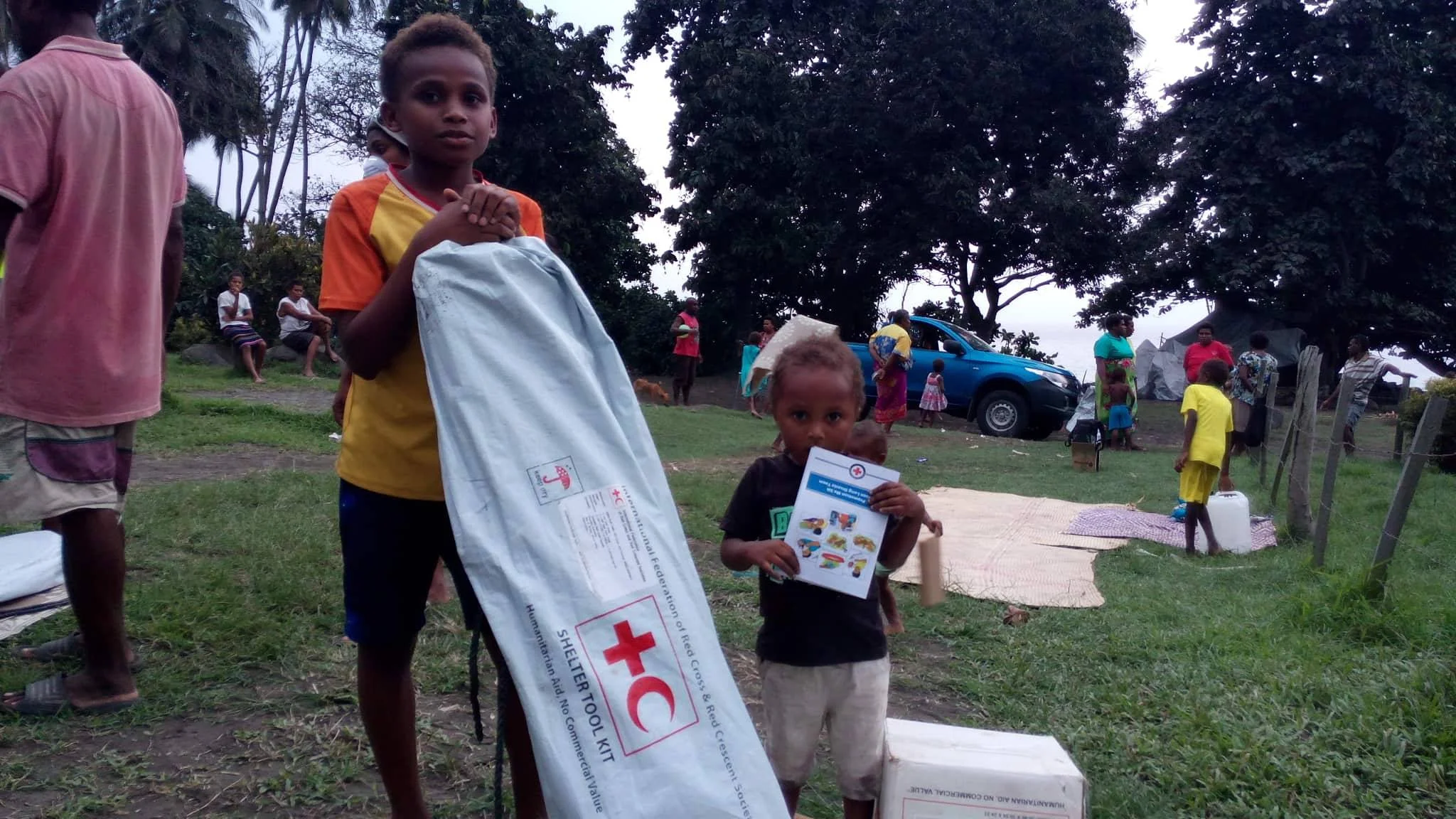Vanuatu Red Cross Response on Maewo