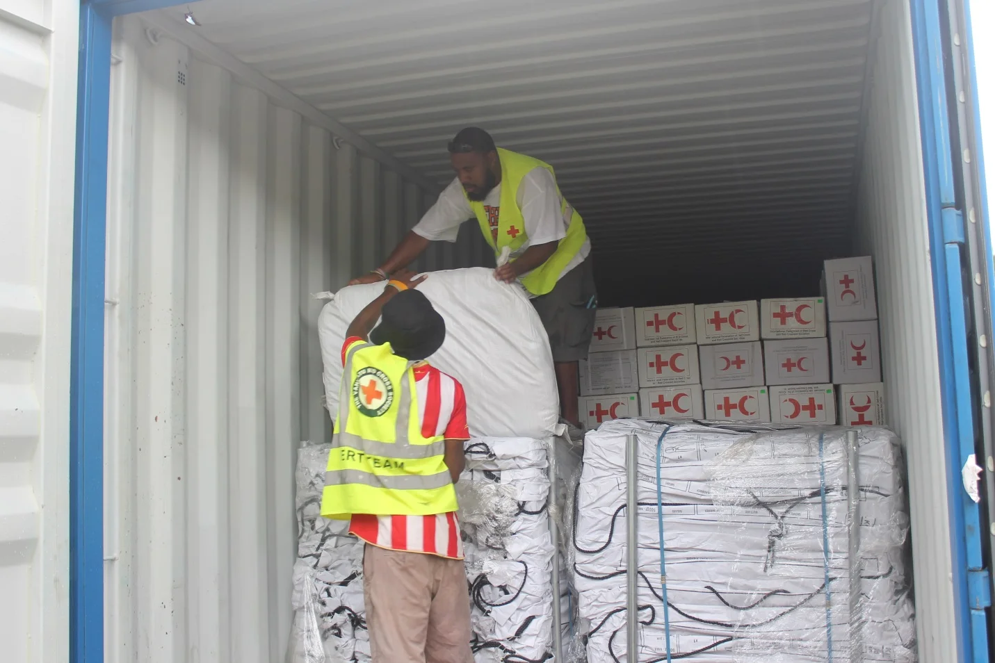 Vanuatu Red Cross Society emergency response on South East Ambrym affected communities