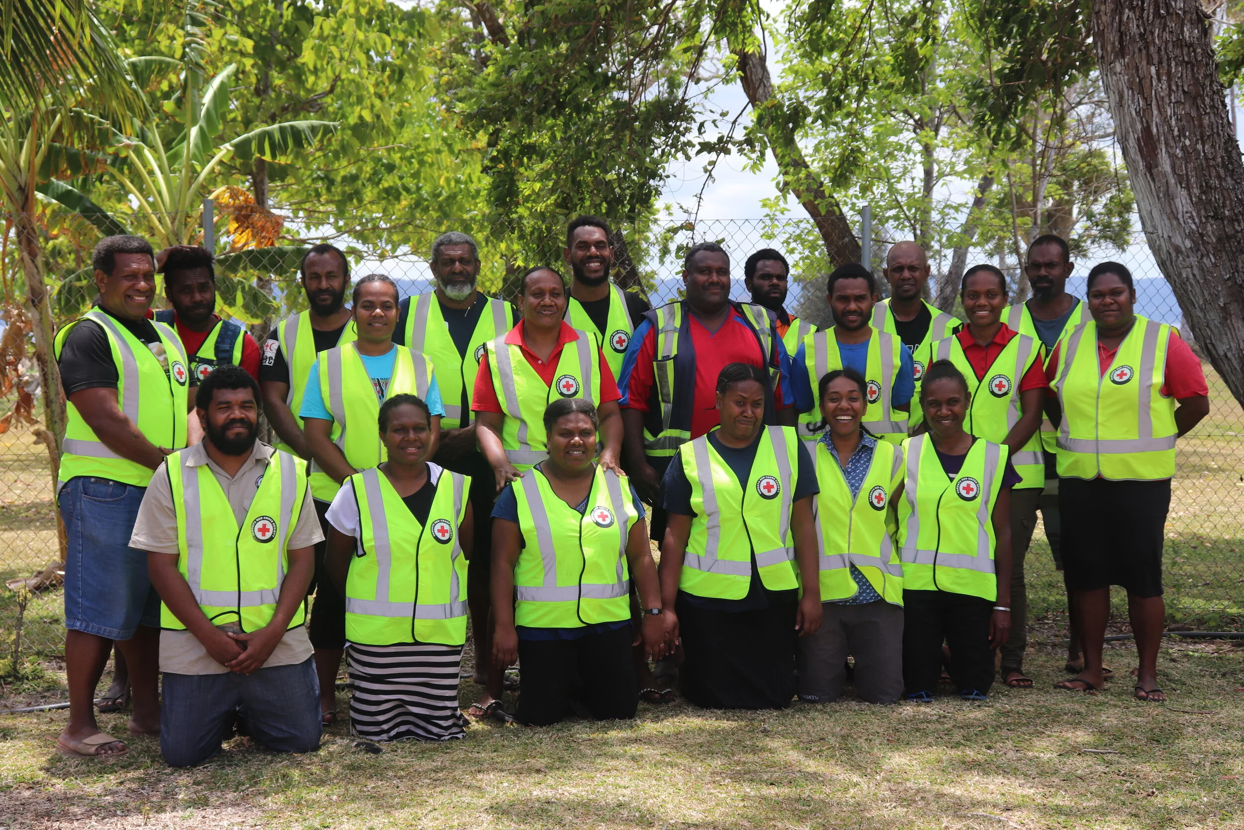 Vanuatu Red Cross Society National Emergency Response Team (NERT) Training.