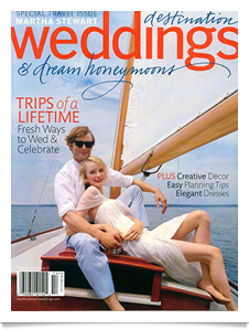   Martha Stewart Weddings   Laura and Justin's   Carmel Wedding  