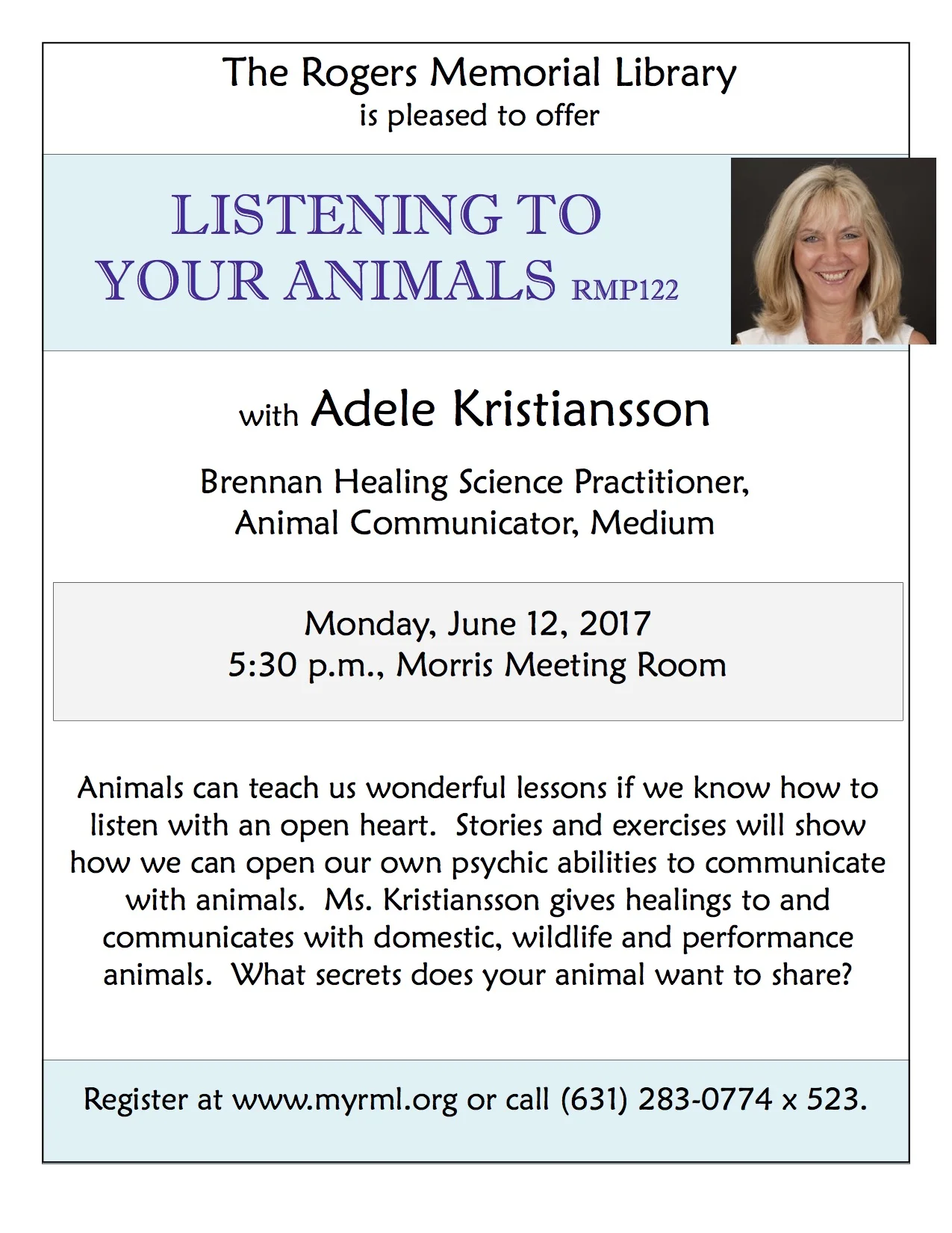 Listening to Your Animals