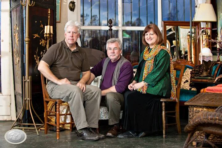 Smithfield Fair is Bob Smith, brother Dudley-Brian Smith and his wife Jan Smith. Photo by T.J. Shuflin