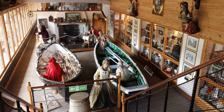 Mackay says it's important to select museums based on their collections and relevance to your ancestor. If they were fishermen, then a visit to the Eyemouth Maritime Center might be helpful. Photo courtesy VisitScotland.com