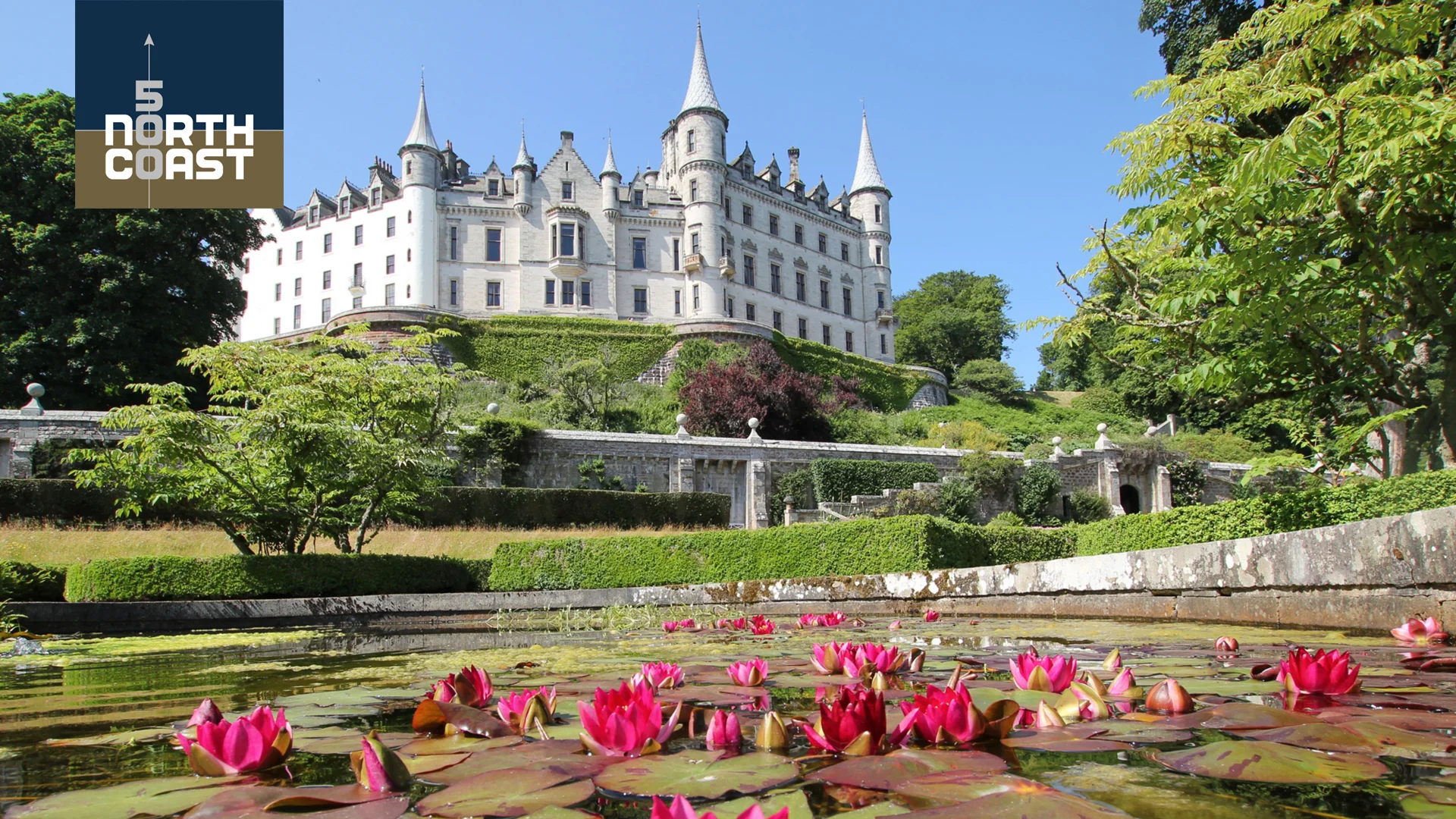 Dunrobin Castle has seen decades old visitor records smashed .