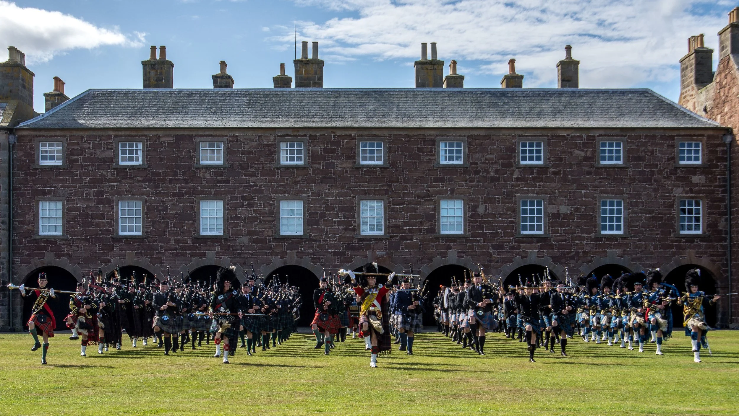 Throughout the year there will be many, many special events, some annual affairs, others one-offs that will allow Scots and tourists alike to see and appreciate various facets of Scotland's history and heritage. The Highland Military Tattoo at Fort George is one example, happening 8-10 September.