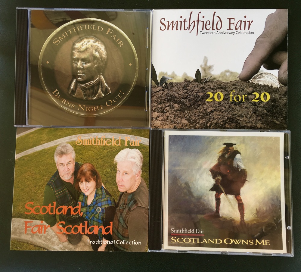 Four of the group's 30 CDs
