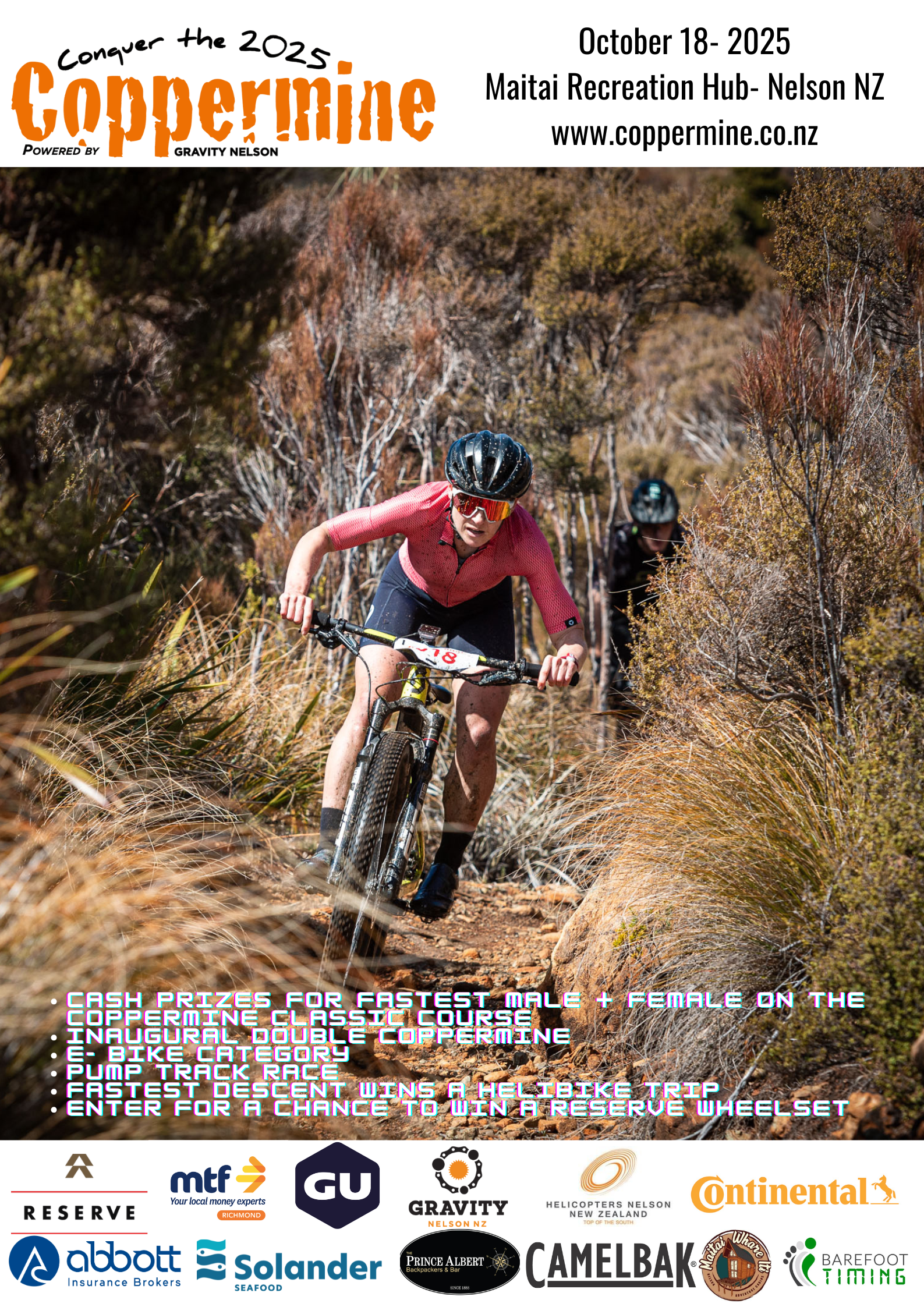 Nelson's iconic Coppermine Mountain Bike Race