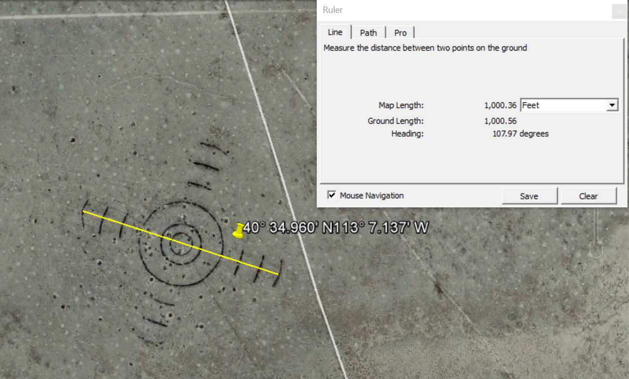 WWII-era bombing practice target