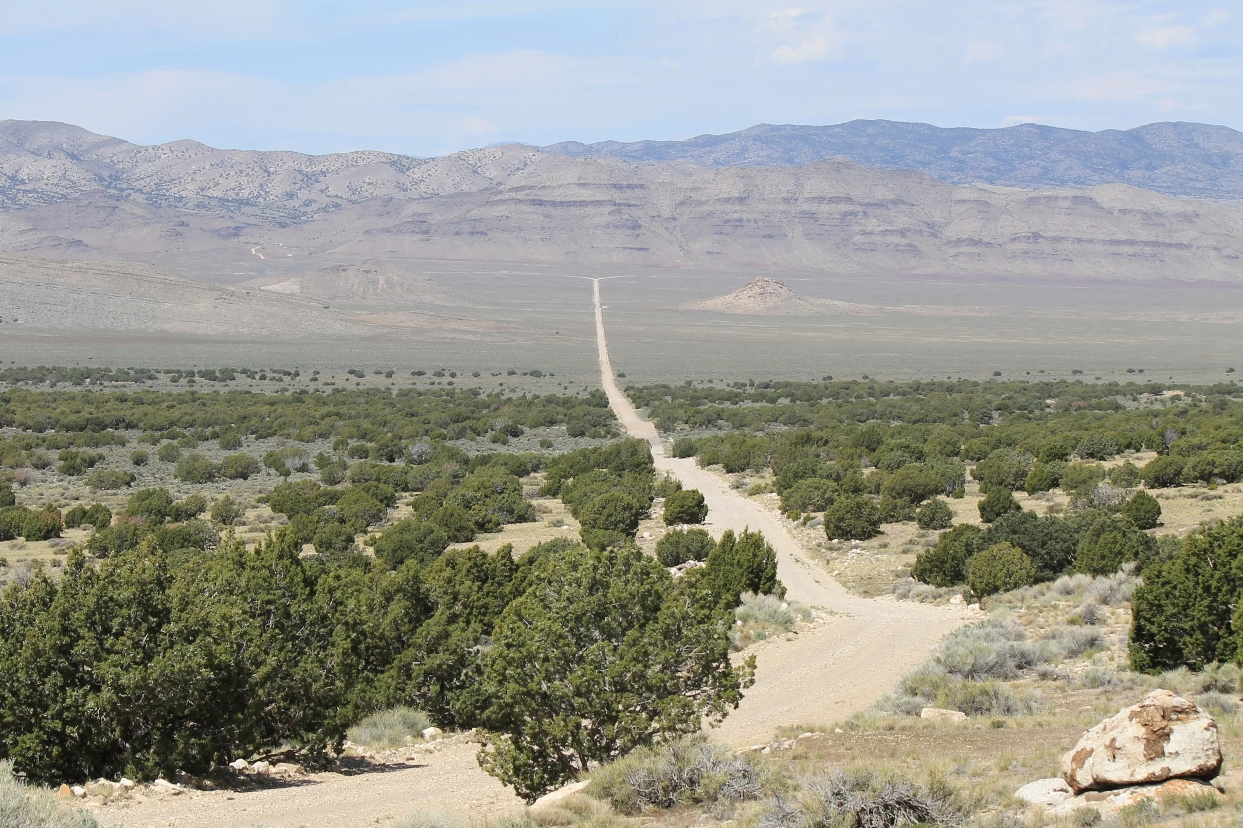 Into the Ferguson Desert from Crystal Peak