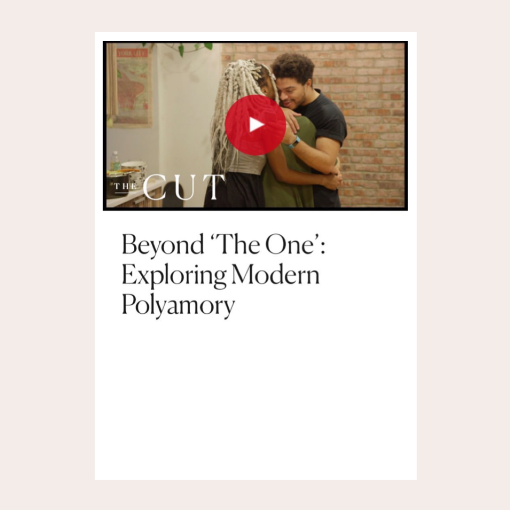 black and poly throuple practicing ethical non-monogamy in a polyamorous relationship