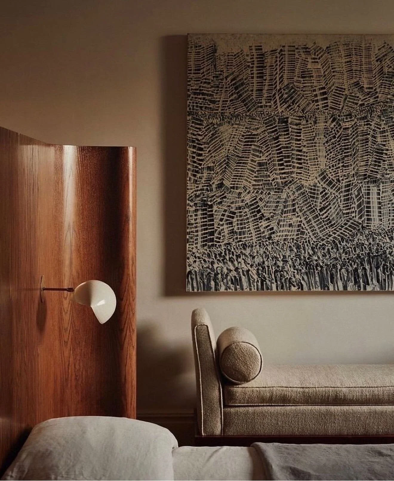 Repost from @chusedandco : Master Bedroom at Belgravia Residence, designed and styled by @child.studio 

Beautiful spaces and architecture have always been a profound source of inspiration for me. This captivating interior design serves as a testamen