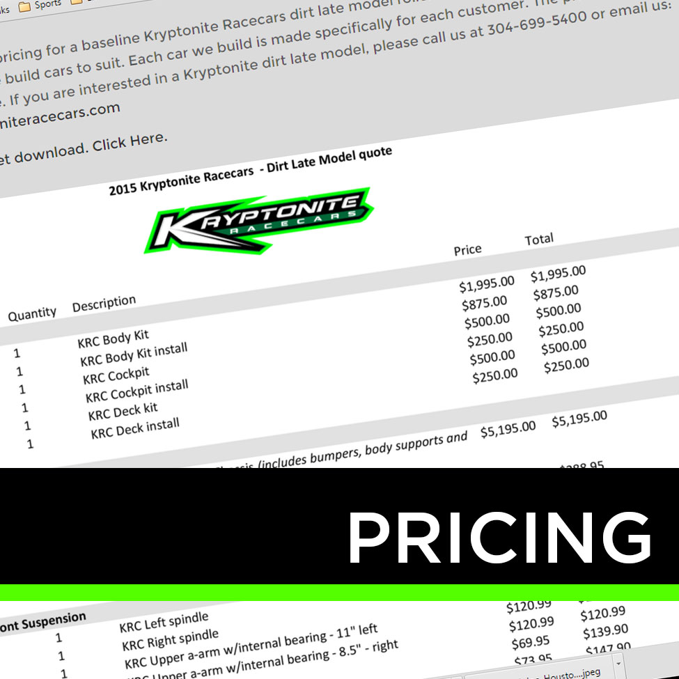 KRC Pricing