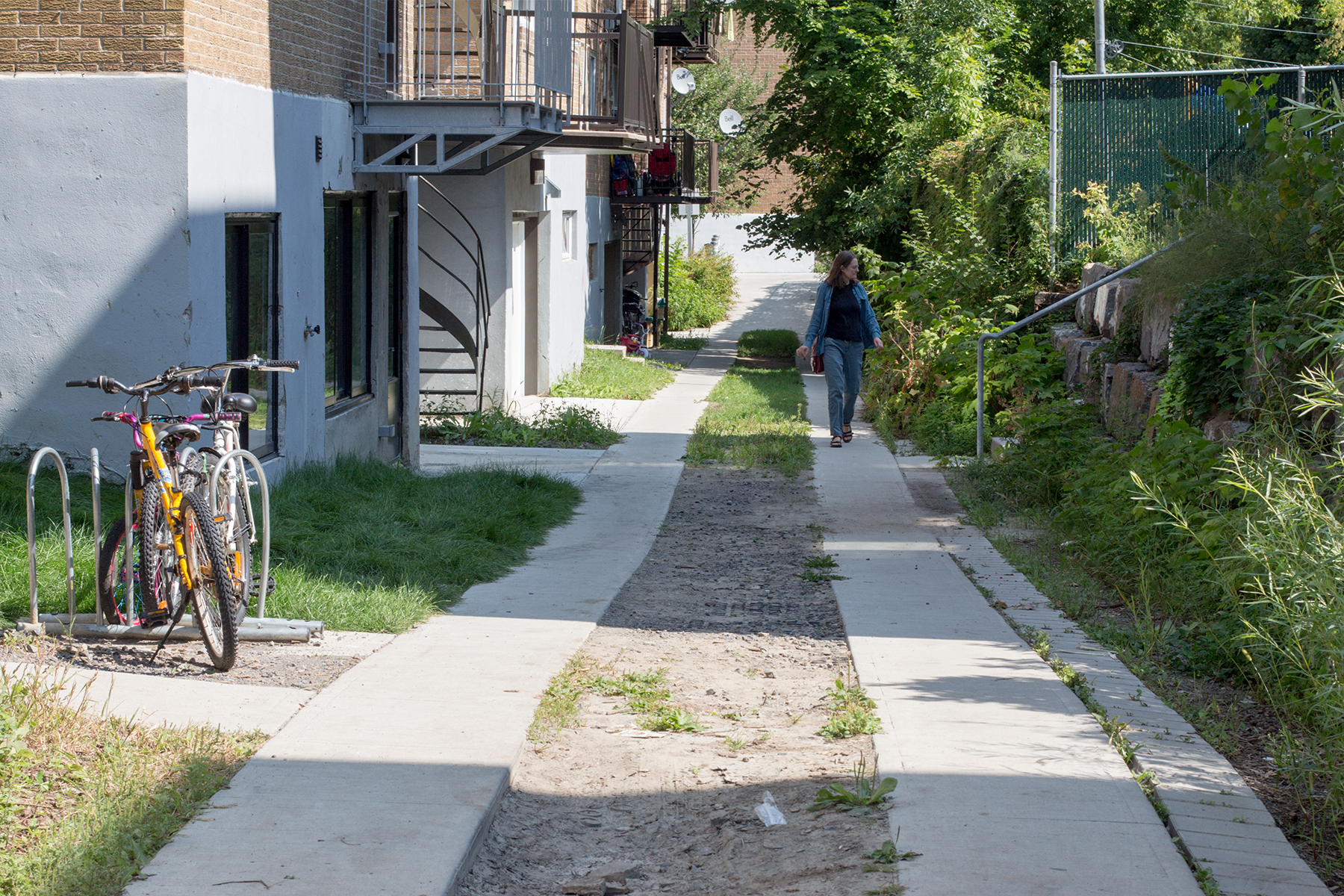 Ruelle verdie / green alley / Bordeaux-Cartierville / 2015