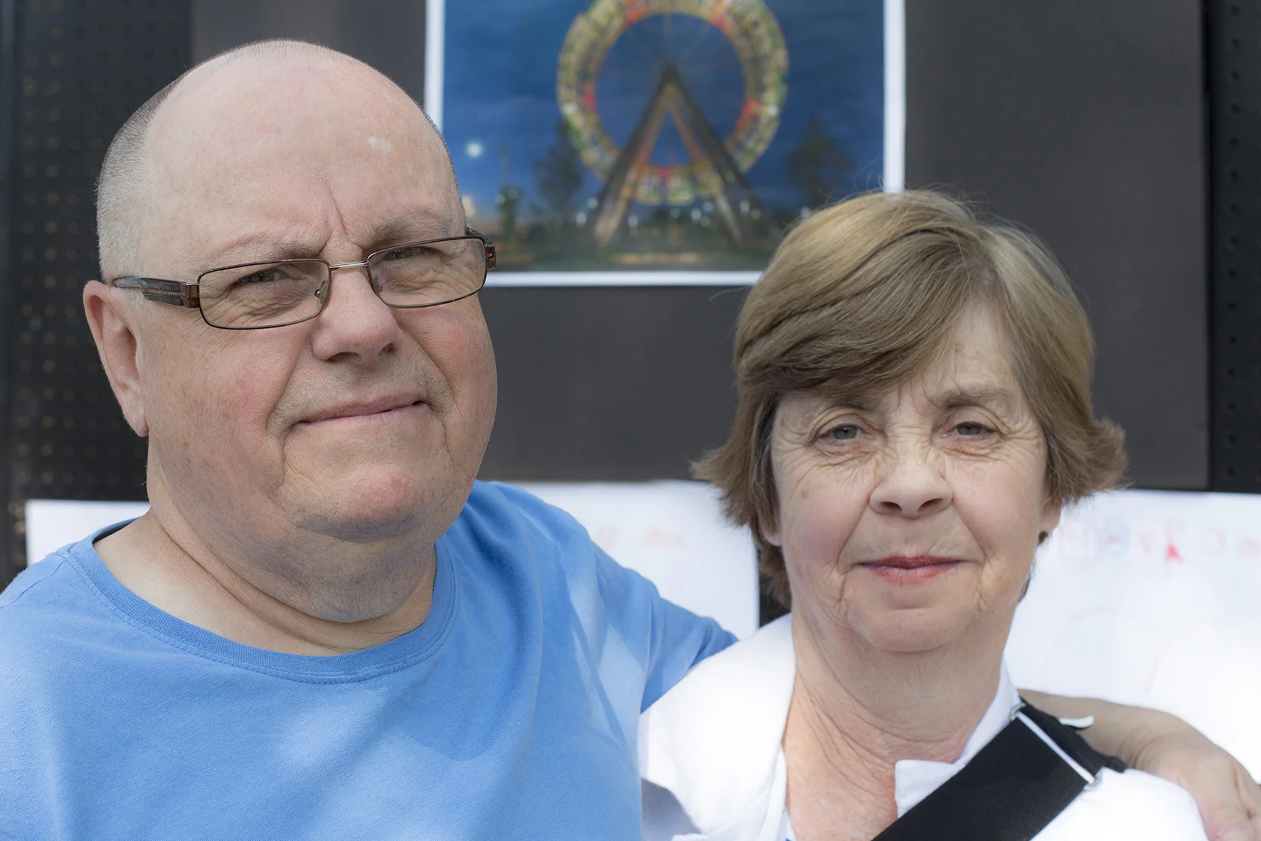 Michel et Aline, Parc Aimé-Léonard