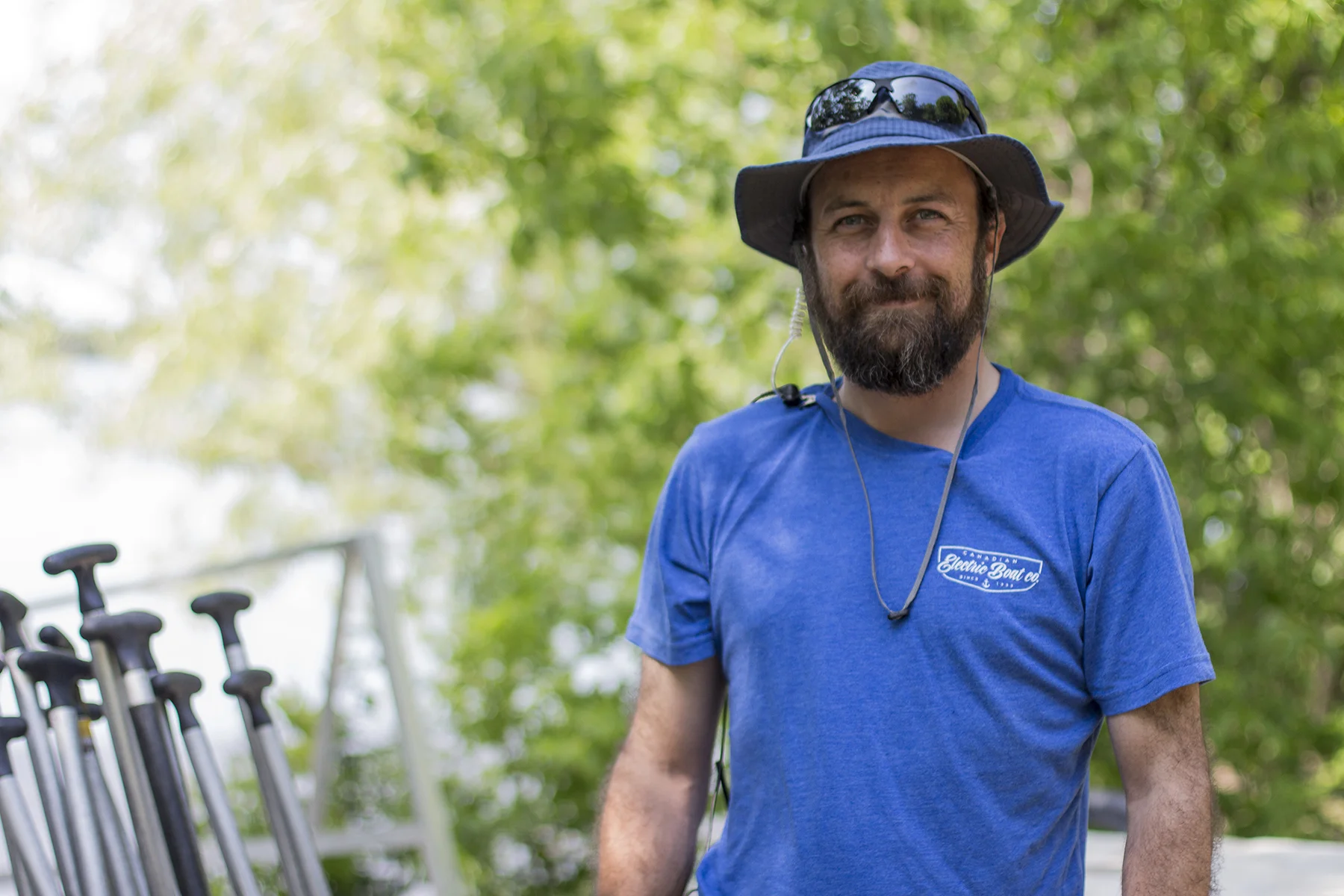Christian, site de La Route de Champlain, Parc Aimé-Léonard