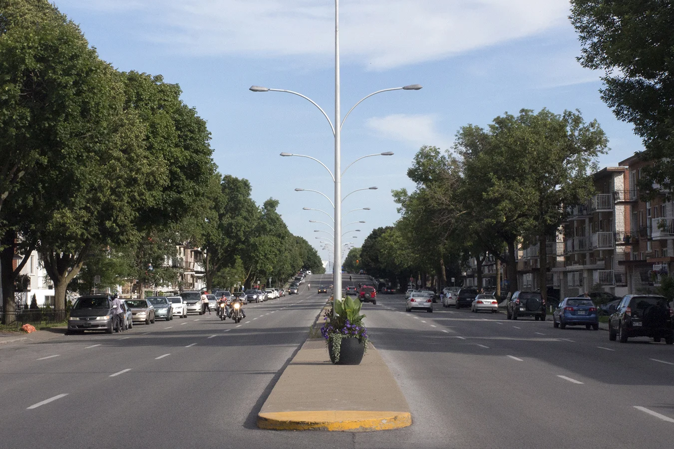 Un dimanche de juillet, Boulevard Langelier