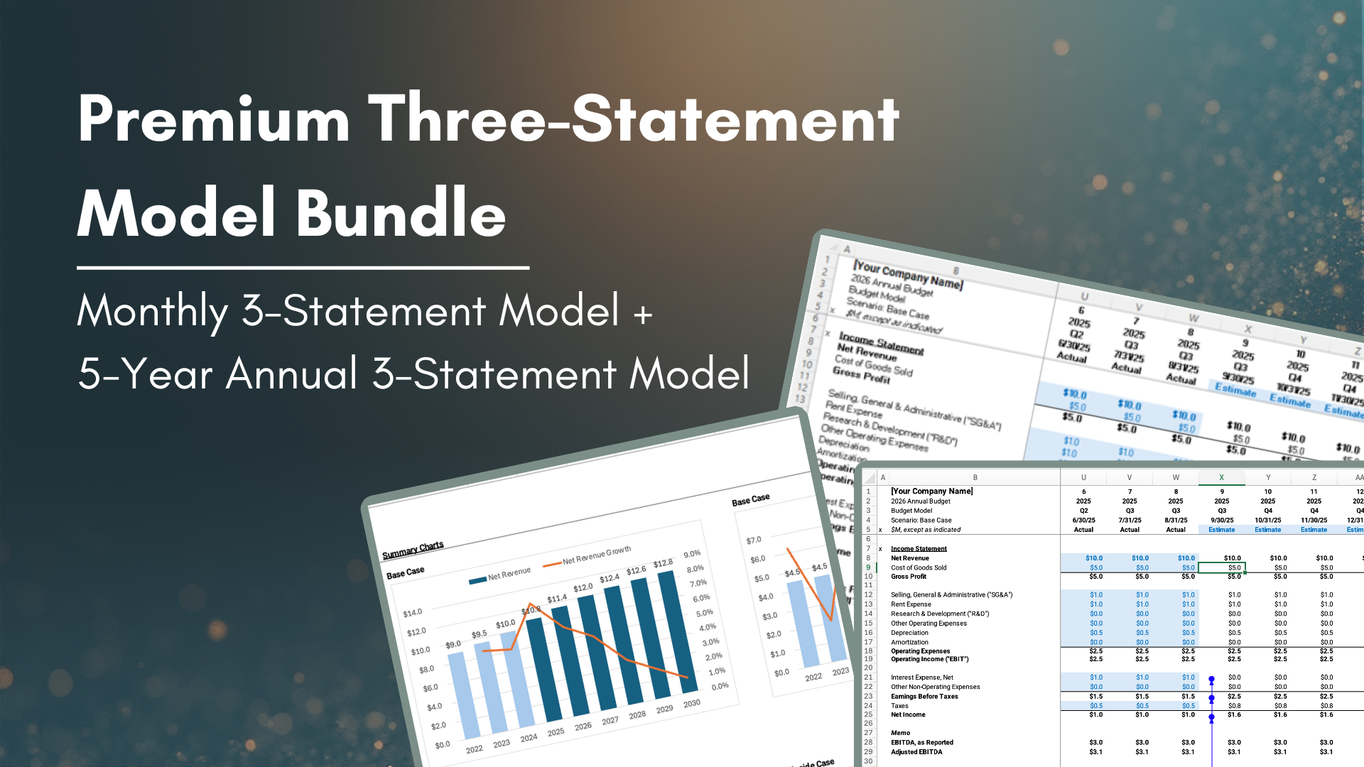 Three-Statement Model Bundle