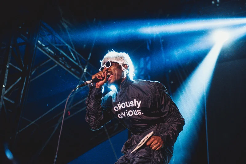 Andre 3000 (of Outkast) at Forecastle Festival 2014, photo courtesy of AC Entertainment