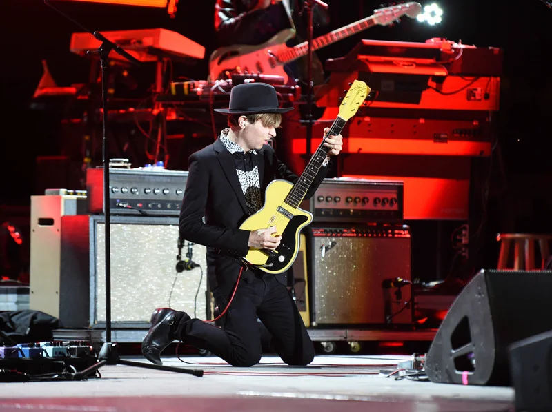 Beck, headlining at Forecastle Festival 2014, photograph by Tyler Stewart