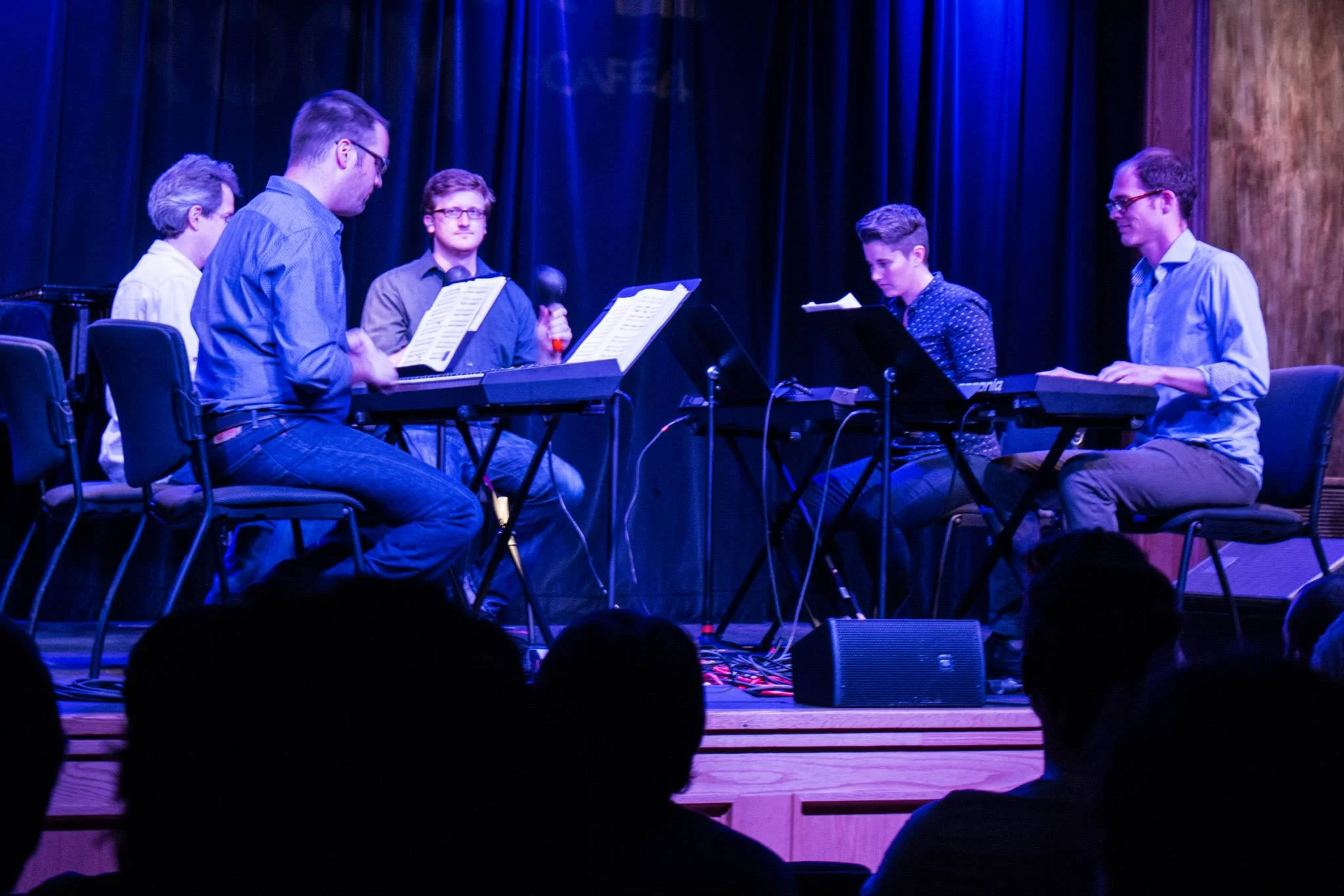 Nief-Norf performing Elliot Cole’s “Hanuman’s Leap,” photograph courtesy of LiveWell Photo by Warren LaFever
