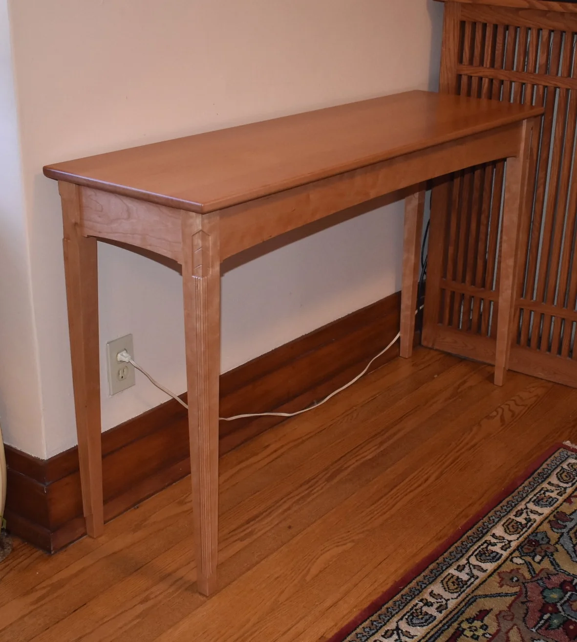 Deco Inspired Console - Cherry