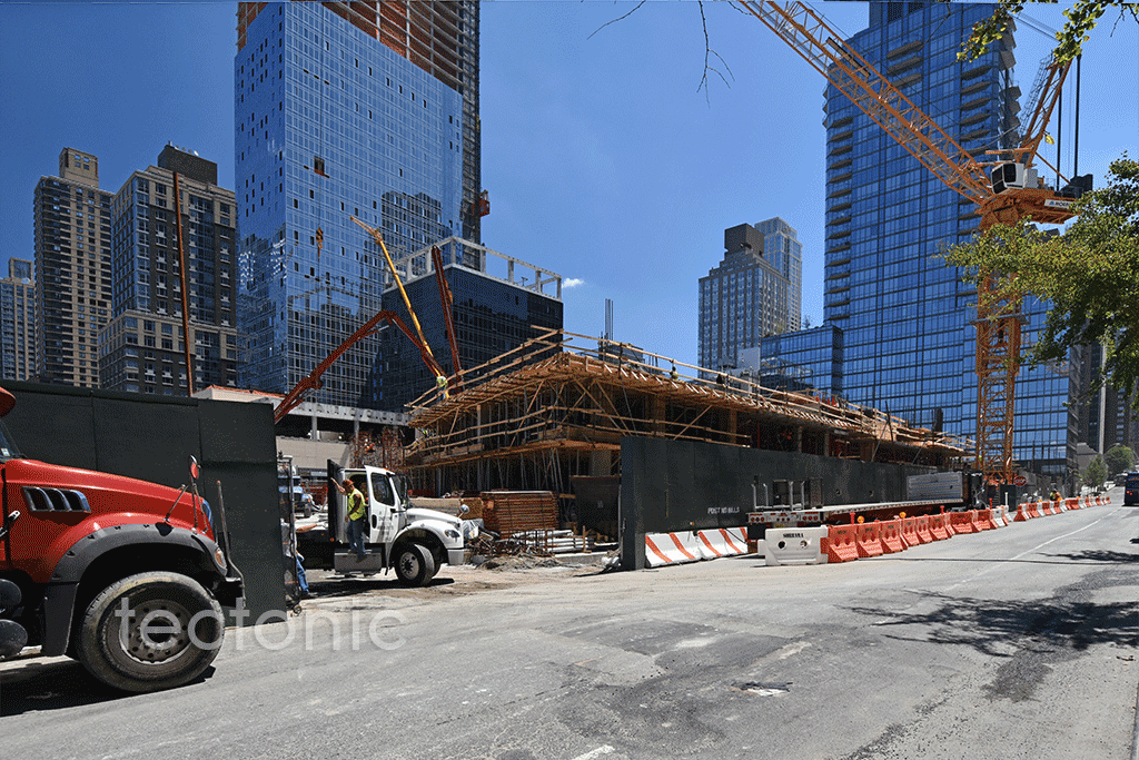 Viewed alongWest 59th Street 