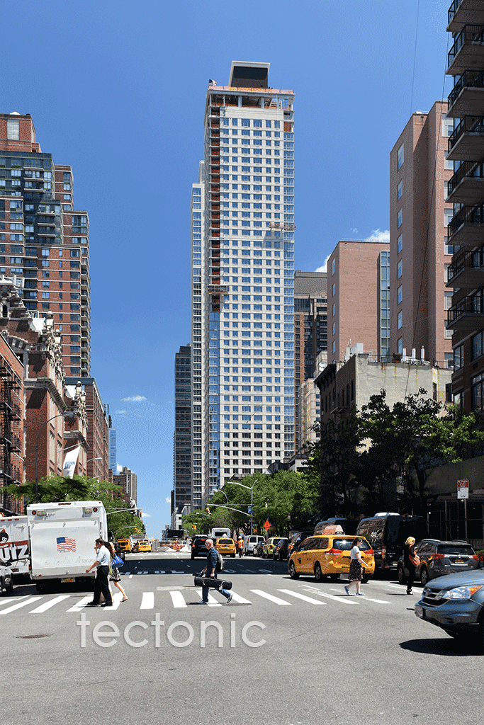 Viewed from 9th Avenue & West 57th Street