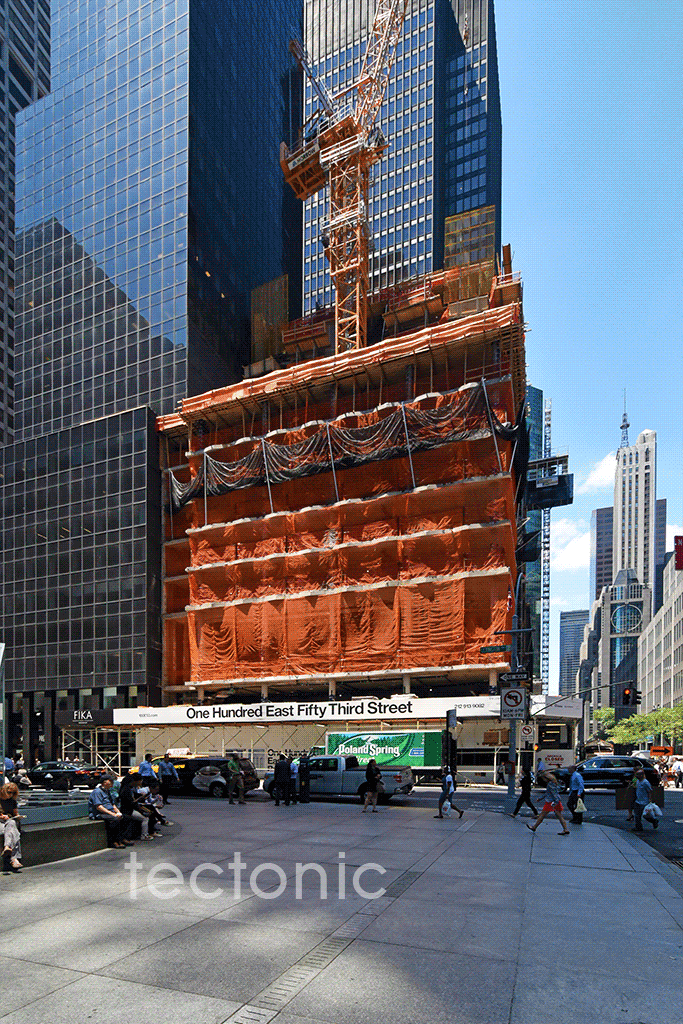 Viewed across Lexington Avenue