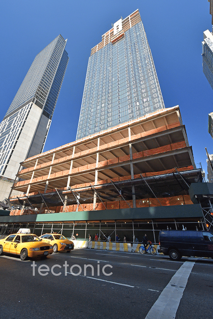 Viewed from 6th Avenue on June 24th