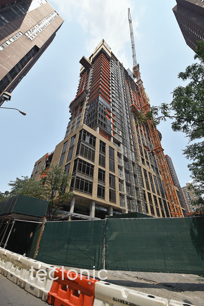 Viewed from East 92nd Street
