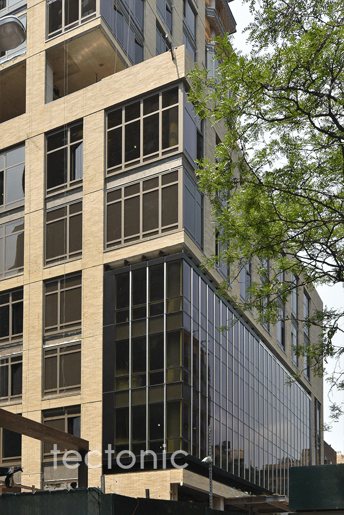 Lower section along East 93rd Street
