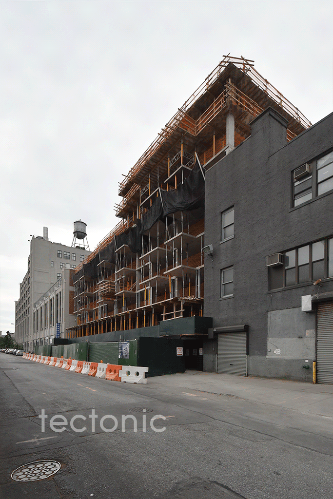 View eastward along Pacific Street