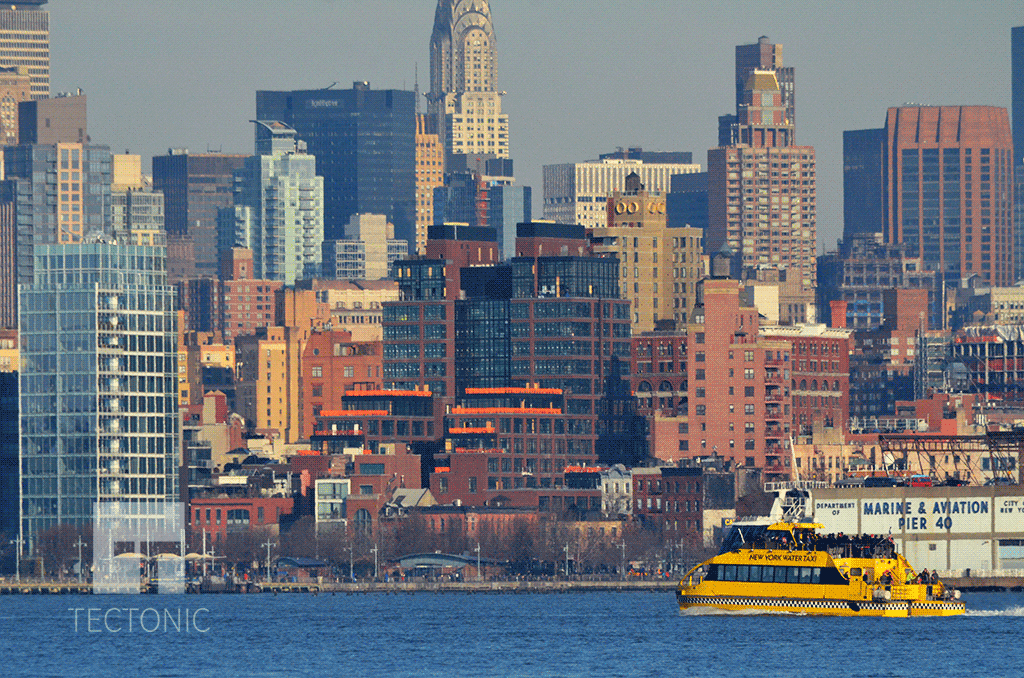 Viewed from Jersey City in December 2014