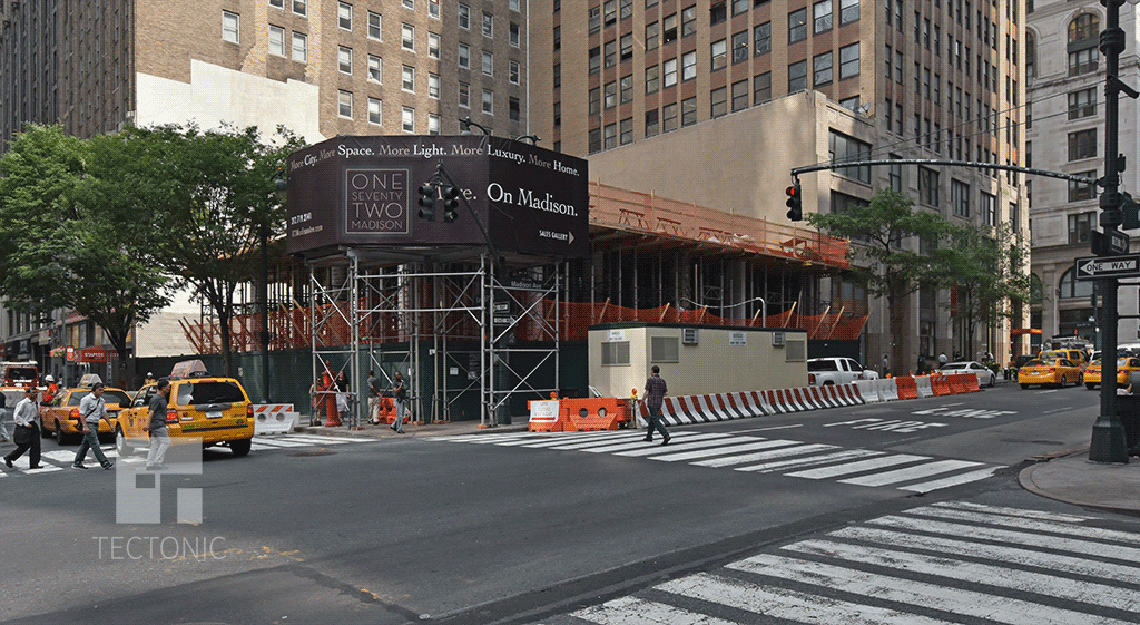 Viewed from Madison Avenue & East 33rd Street
