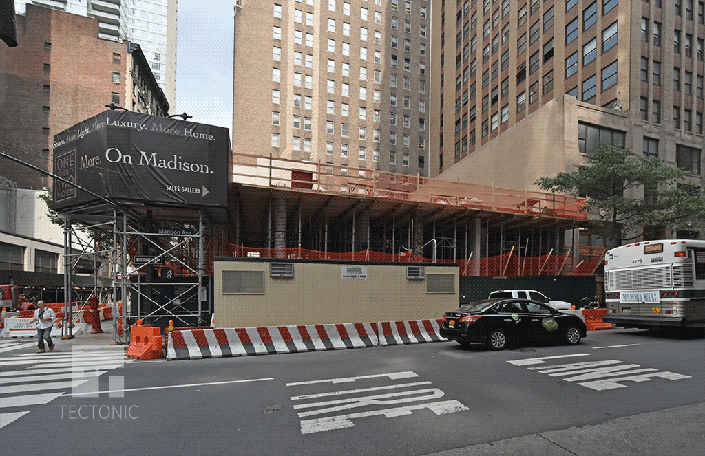 Viewed from Madison Avenue
