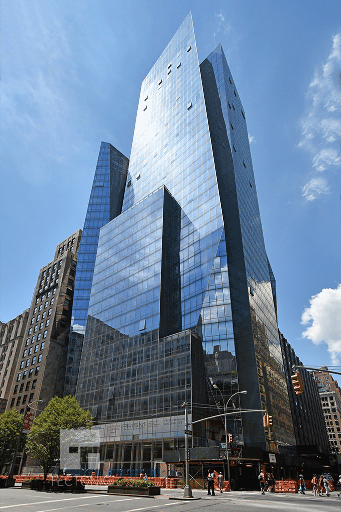 Viewed from the east