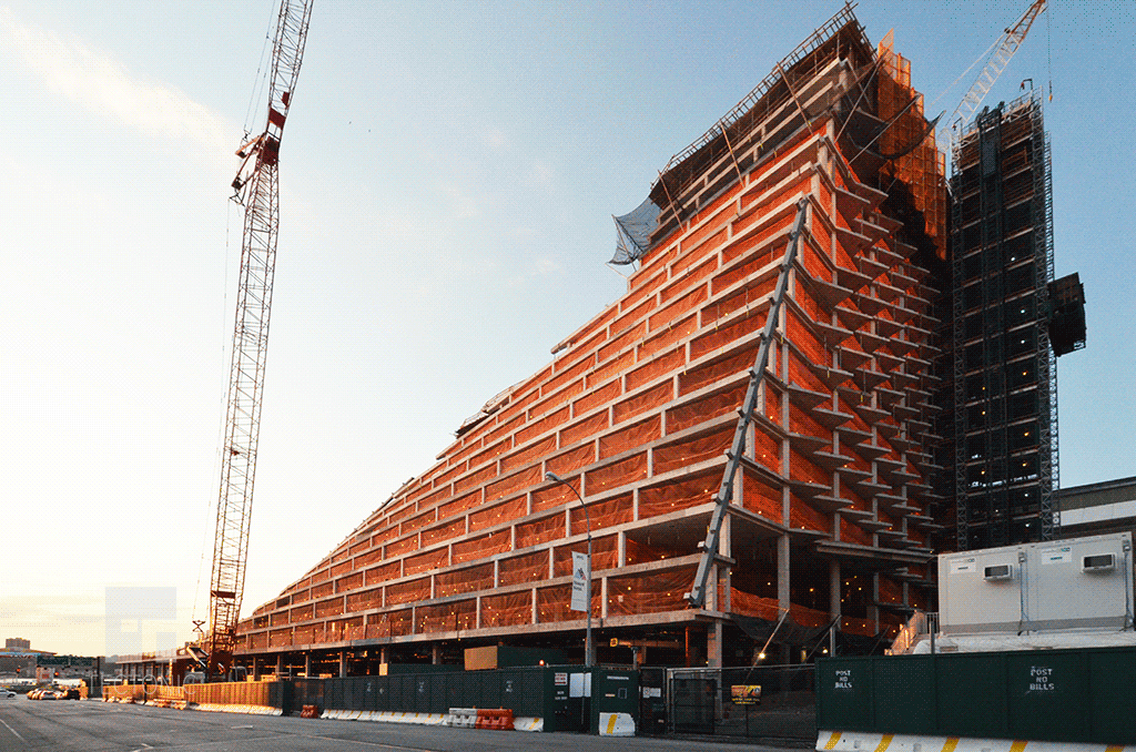 Under construction in August 2014