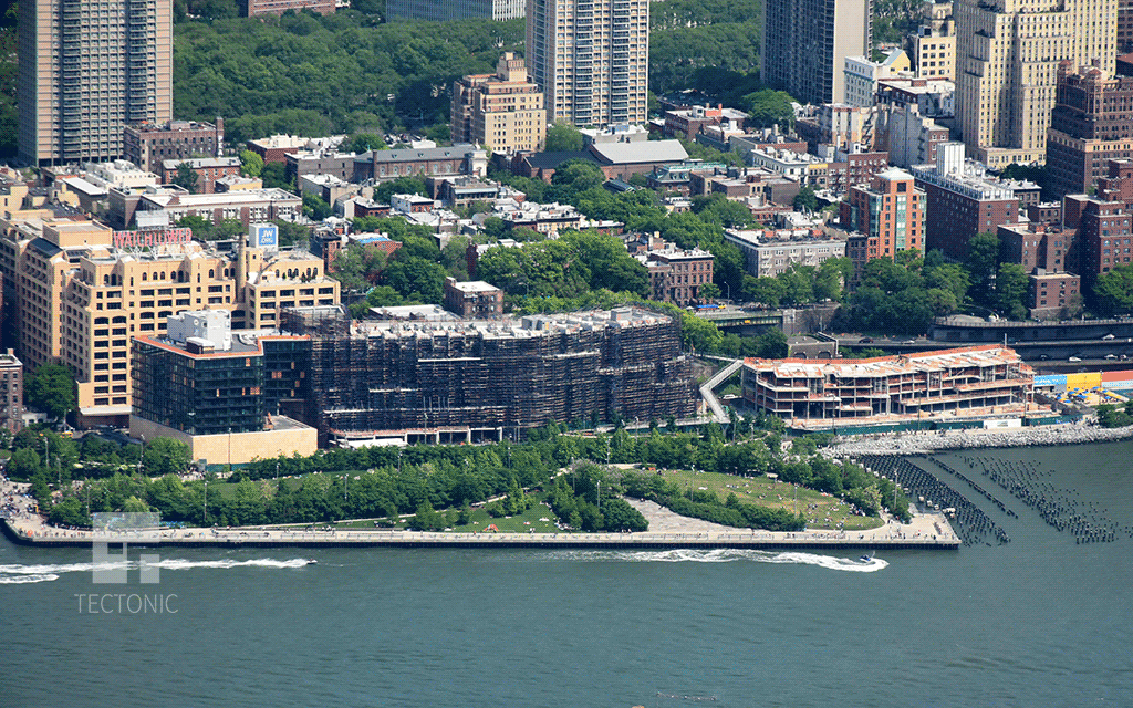 Viewed from One World Trade Center in May 2015