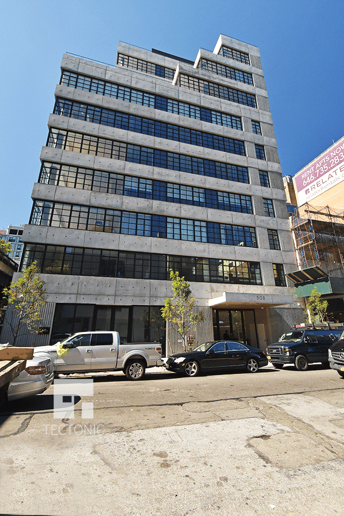 Viewed from West 24th Street