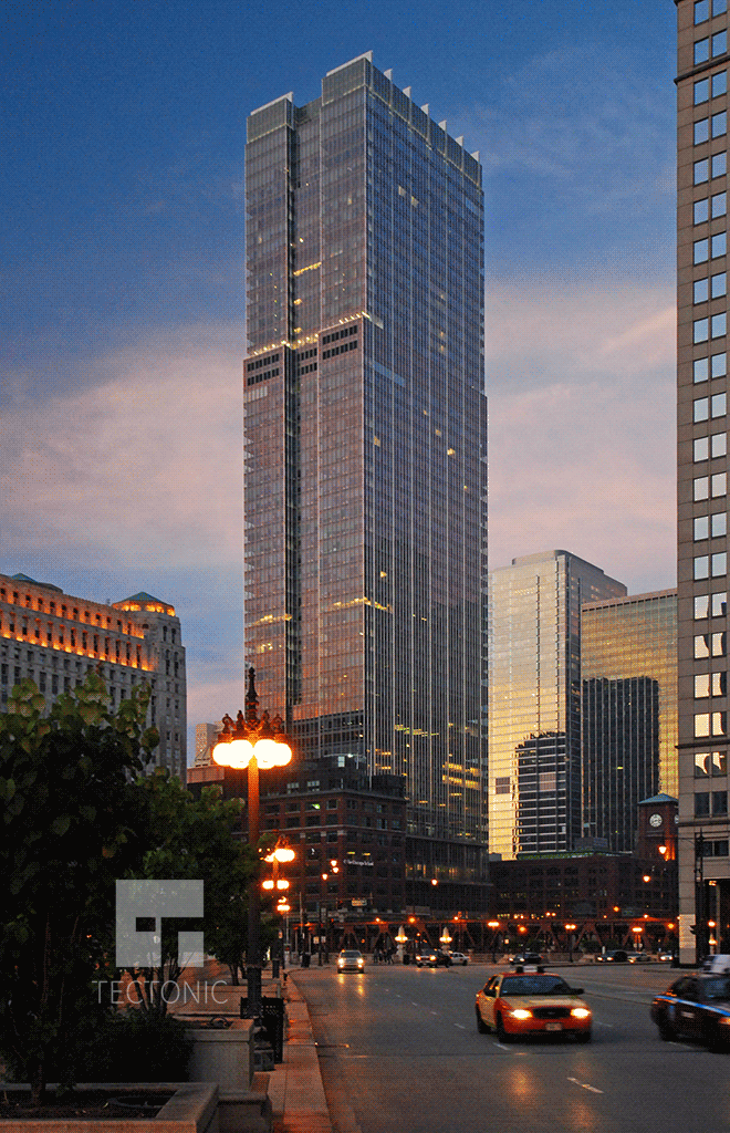 View from West Wacker Drive