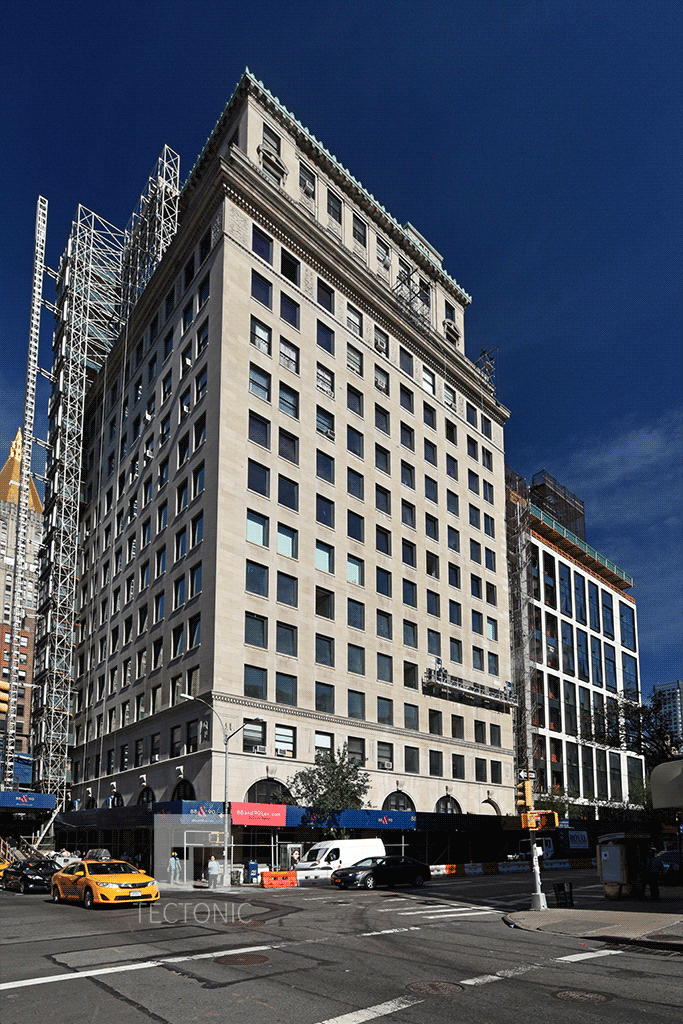 Viewed from the southeast
