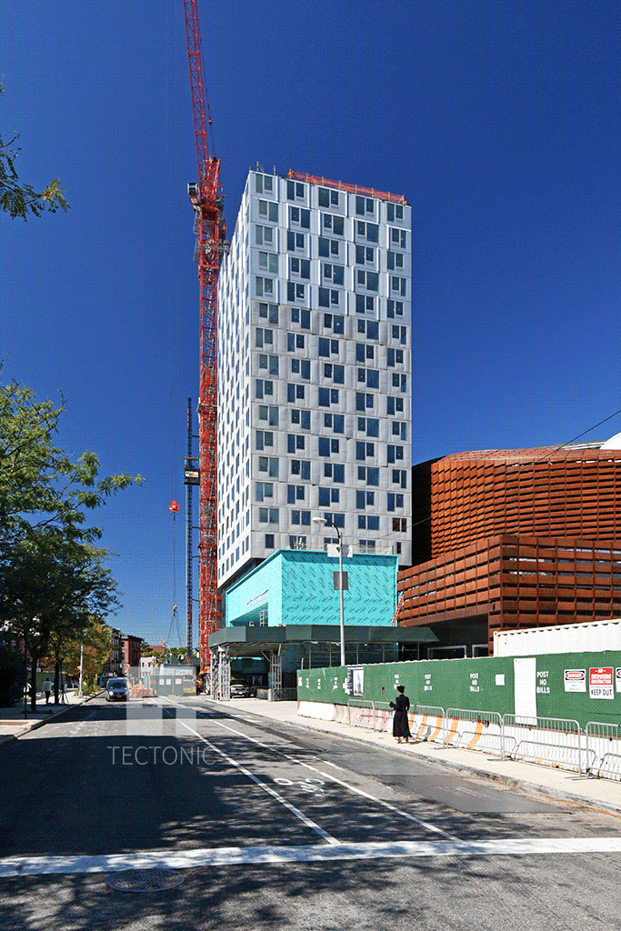 Looking westward along Dean Street